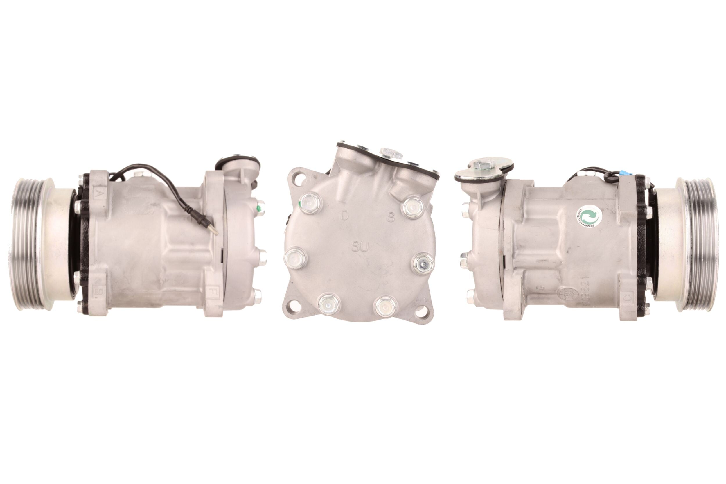 4DI017 Compressore aria condizionata (compressore A/C) Per RENAULT Rigenerato