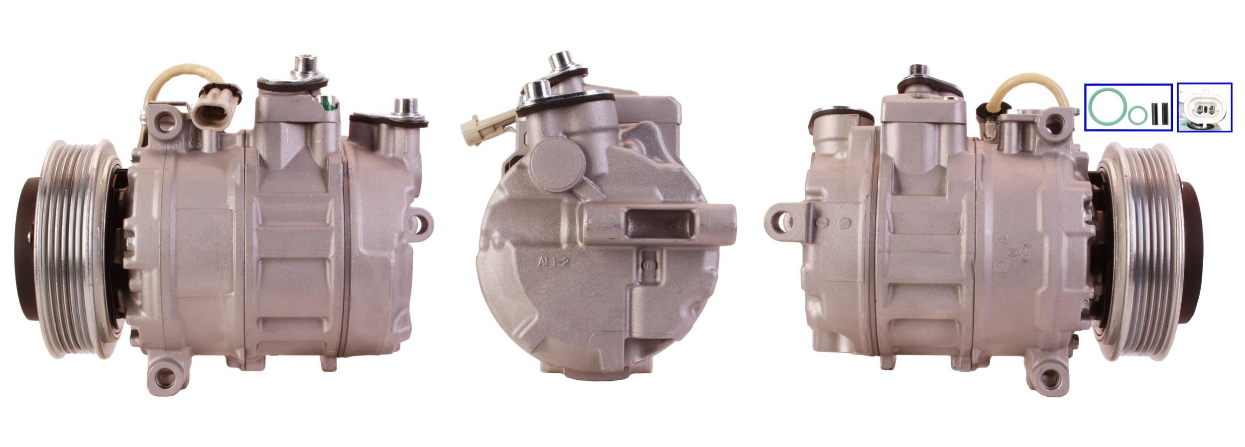 4DI026 Compressore aria condizionata (compressore A/C) Per RENAULT Rigenerato