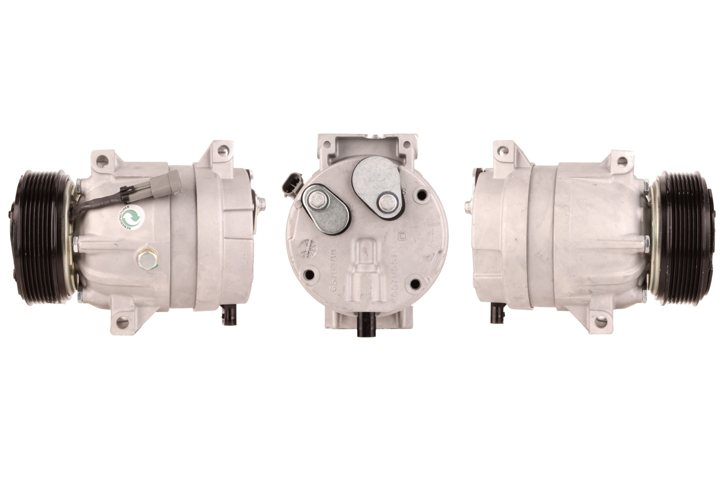 DI883 Compressore aria condizionata (compressore A/C) Per RENAULT Rigenerato