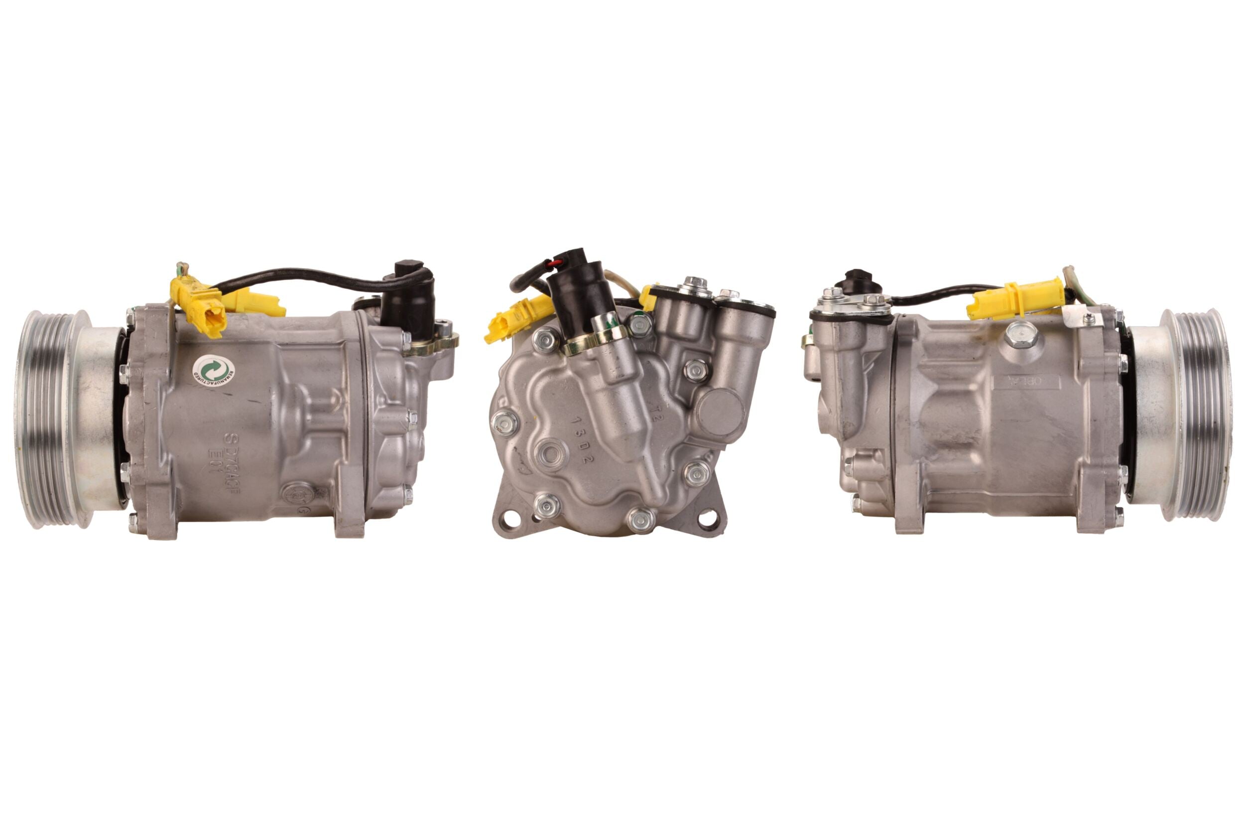 4DI729 Compressore aria condizionata (compressore A/C) Per PEUGEOT CITROEN Rigenerato