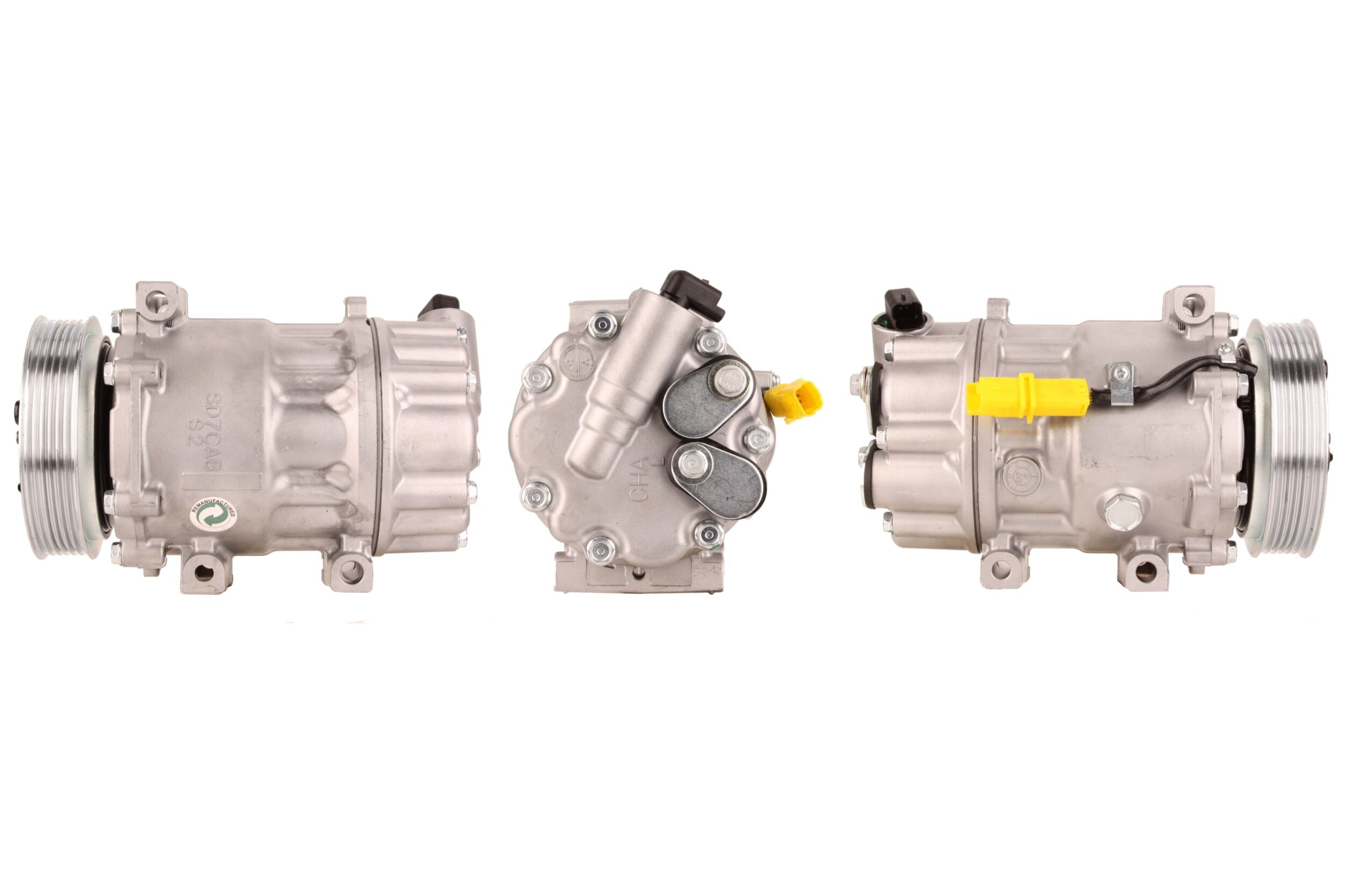 4DI731 Compressore aria condizionata (compressore A/C) Per PEUGEOT CITROEN Rigenerato