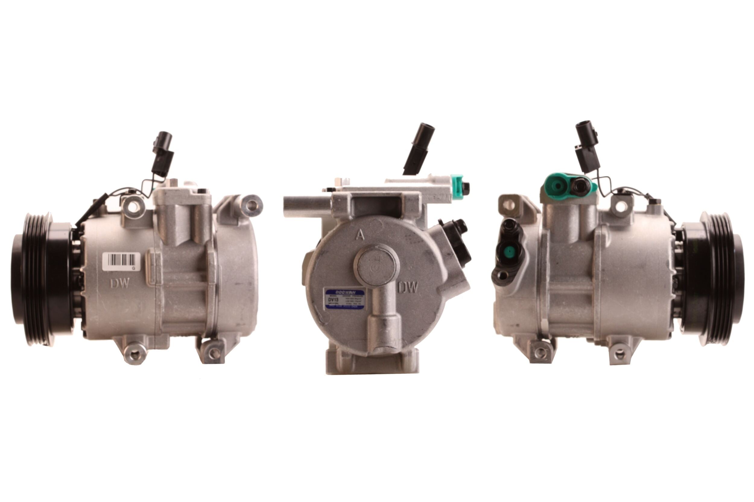 4DI322 Compressore aria condizionata (compressore A/C) Per HYUNDAI KIA Rigenerato