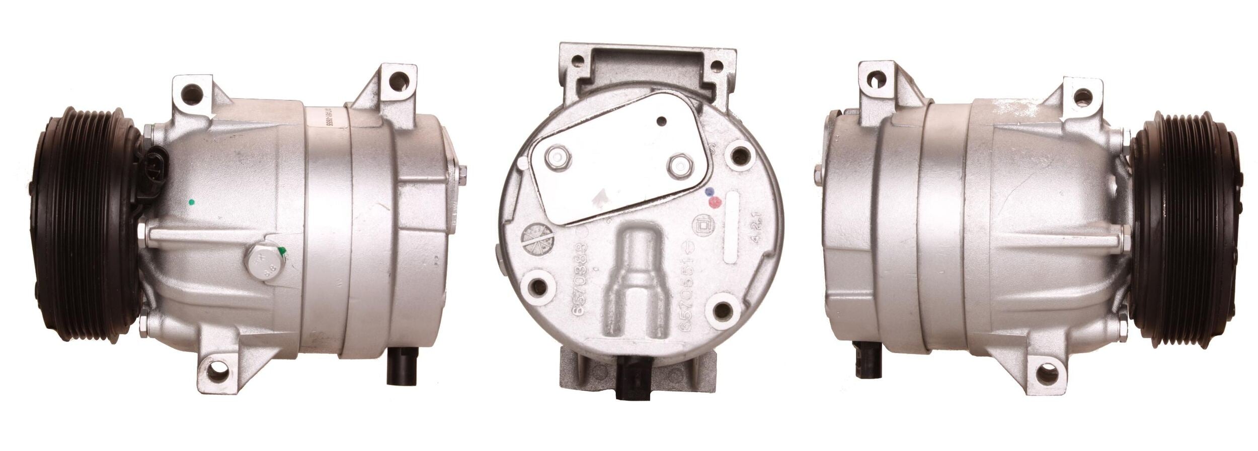 4DI029 Compressore aria condizionata (compressore A/C) Per RENAULT Rigenerato