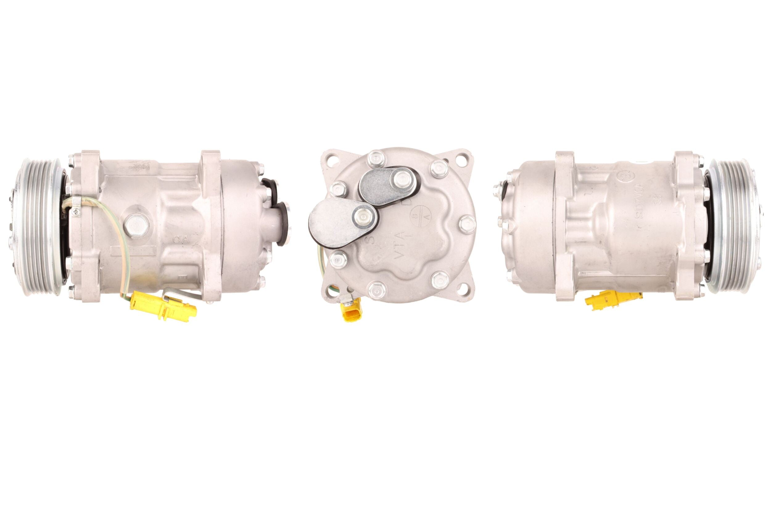 1DI025 Compressore aria condizionata (compressore A/C) Per PEUGEOT CITROEN Rigenerato