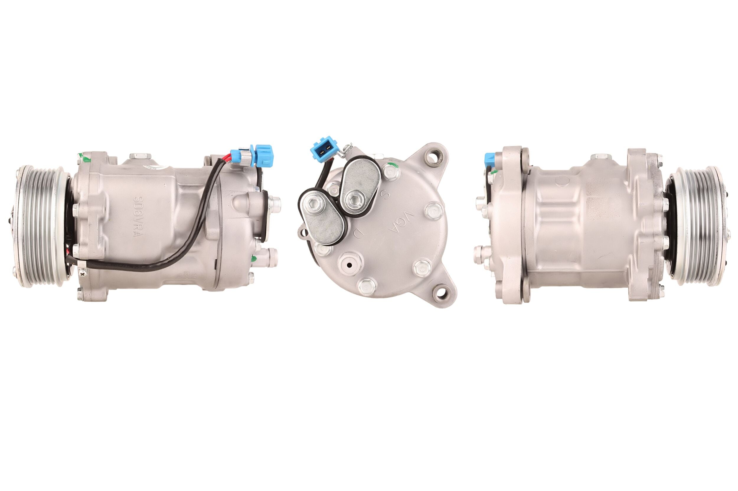 DI509 Compressore aria condizionata (compressore A/C) Per AUDI VW SEAT SKODA CUPRA VAG Rigenerato