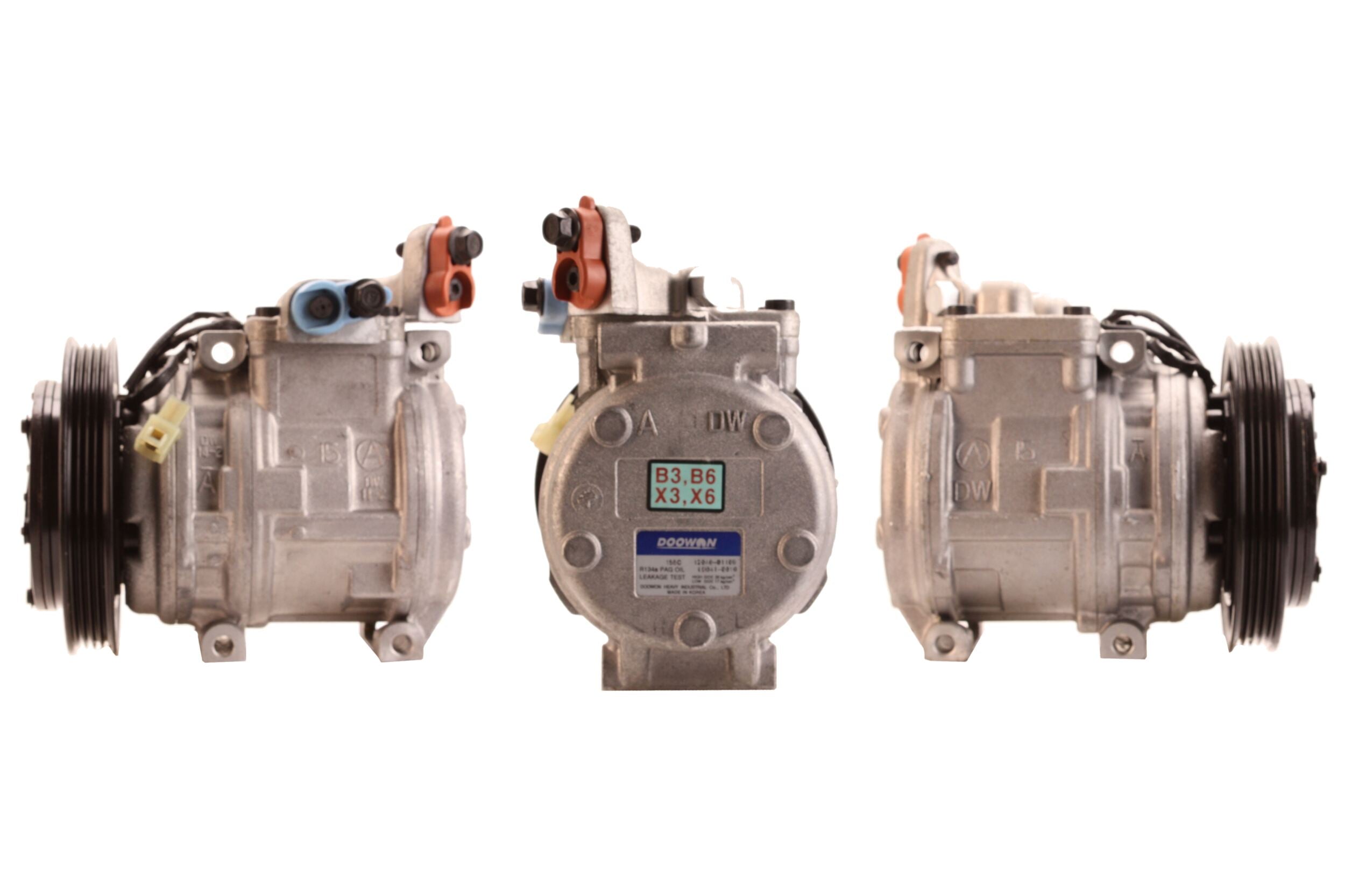 1DI151 Compressore aria condizionata (compressore A/C) Per KIA Rigenerato