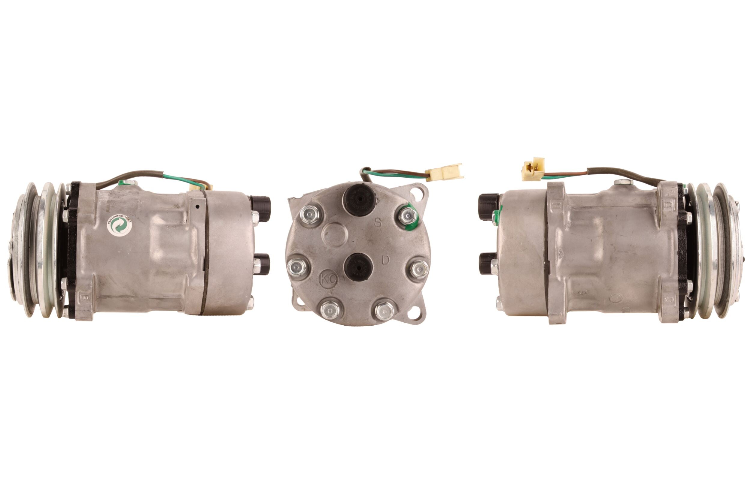 4DI070 Compressore aria condizionata (compressore A/C) Per AUDI VW SEAT SKODA CUPRA VAG Rigenerato