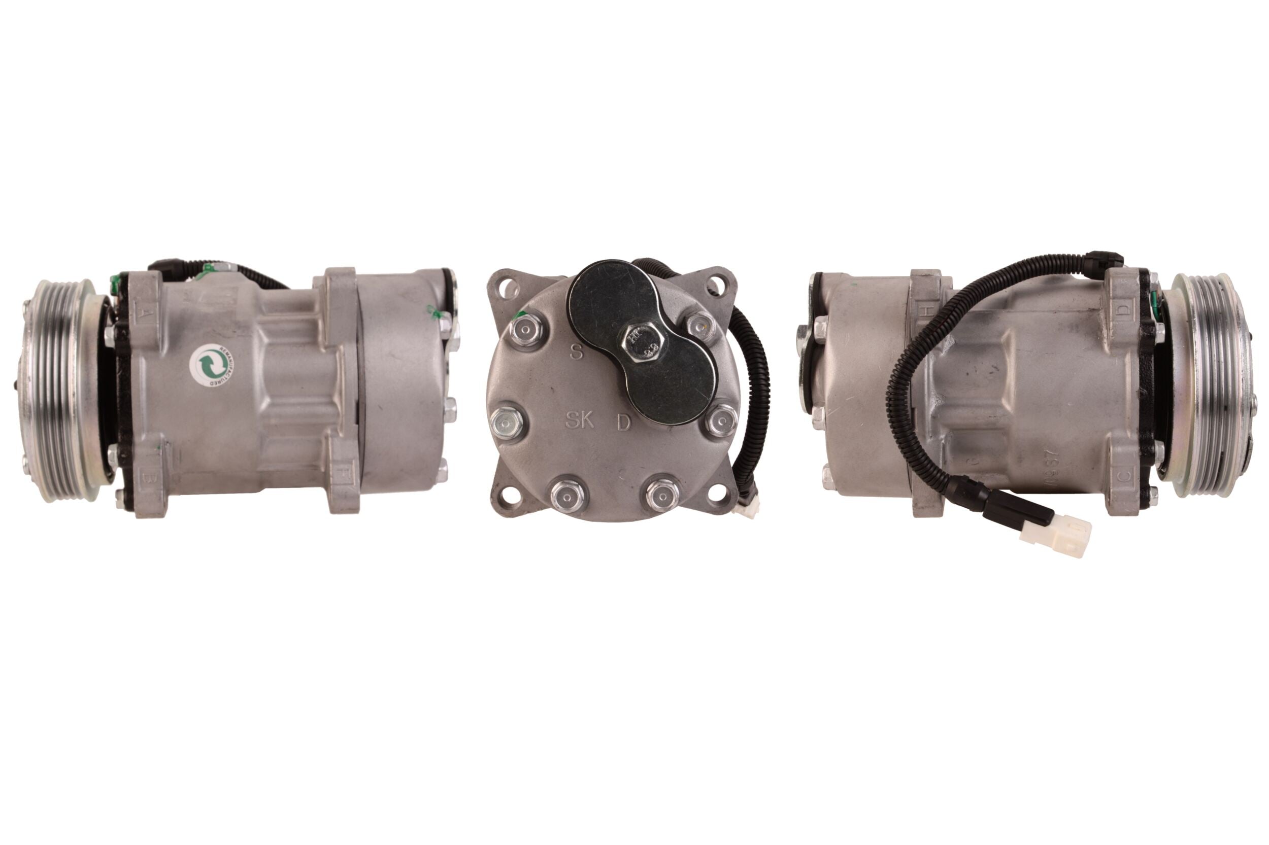 4DI720 Compressore aria condizionata (compressore A/C) Per PEUGEOT CITROEN Rigenerato