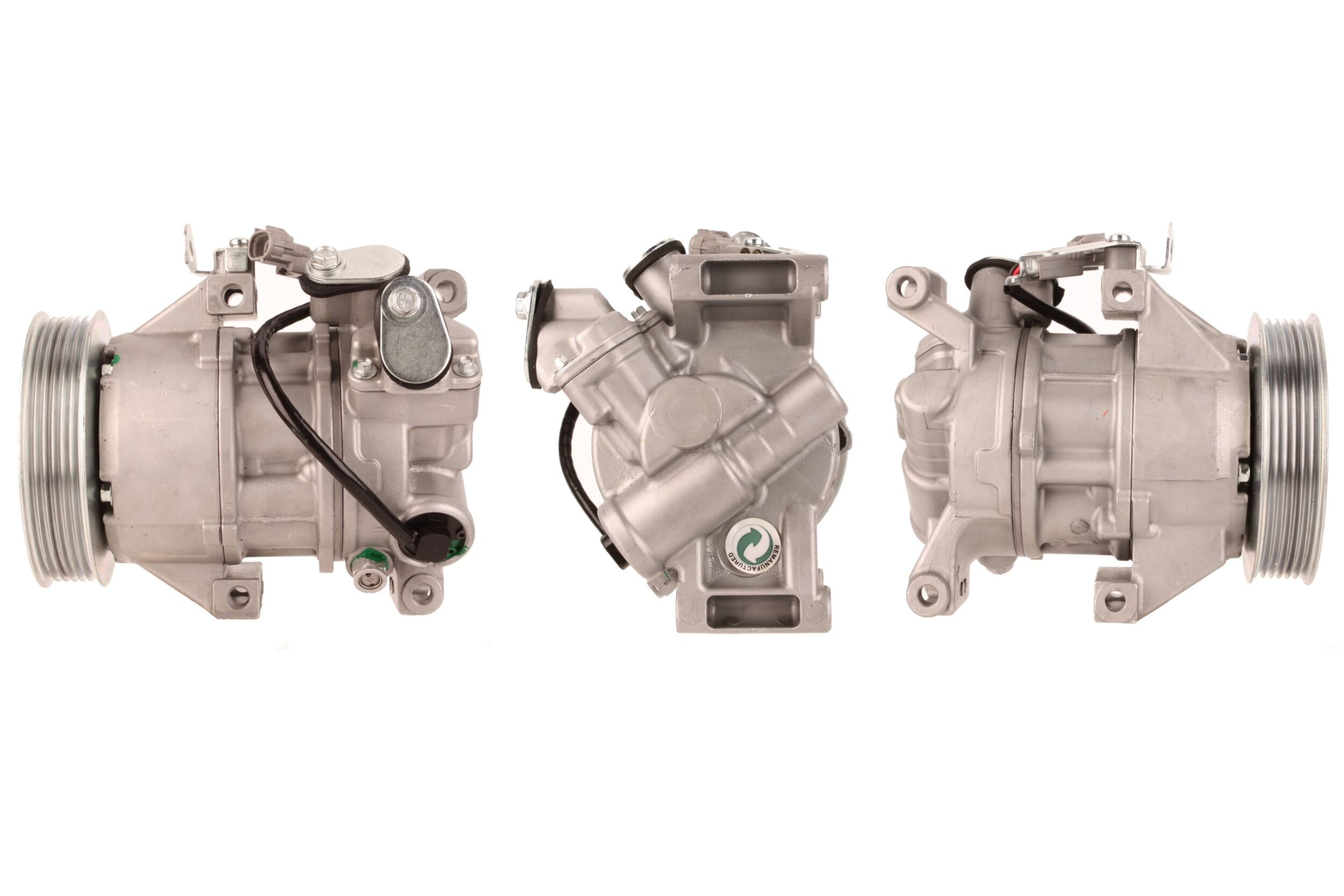 1DI039 Compressore aria condizionata (compressore A/C) Per TOYOTA Rigenerato