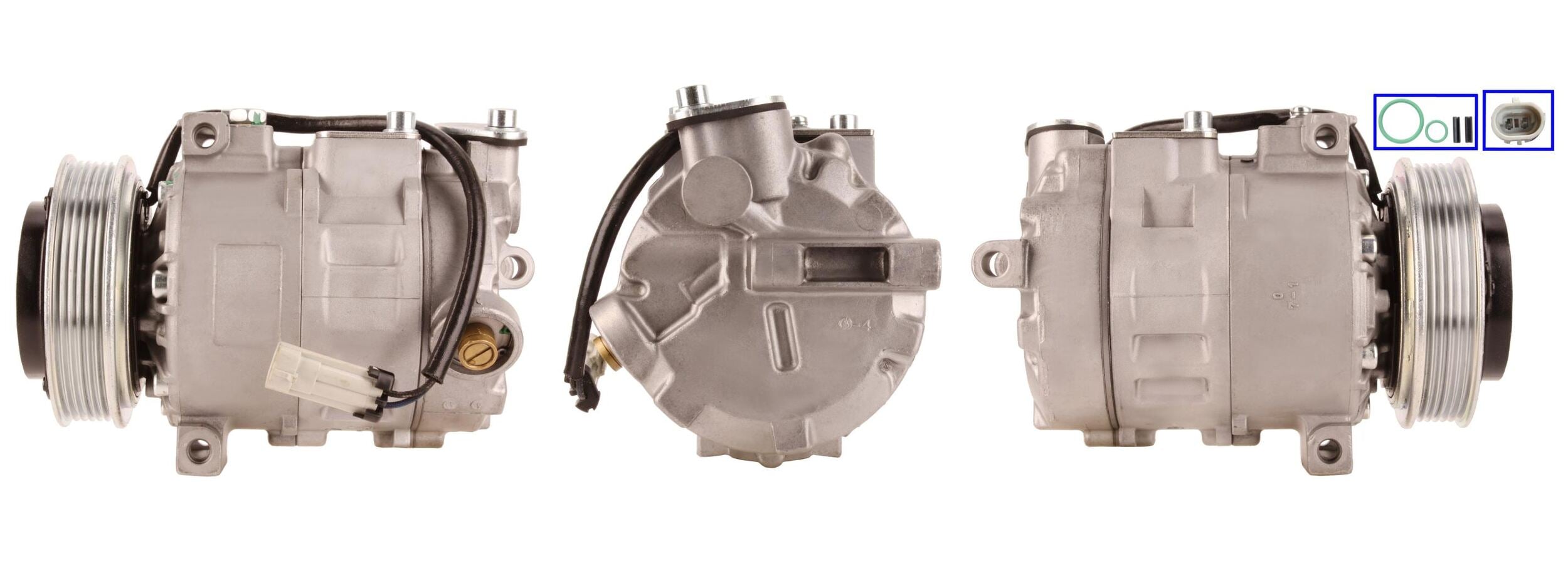 4DI667 Compressore aria condizionata (compressore A/C) Per OPEL Rigenerato