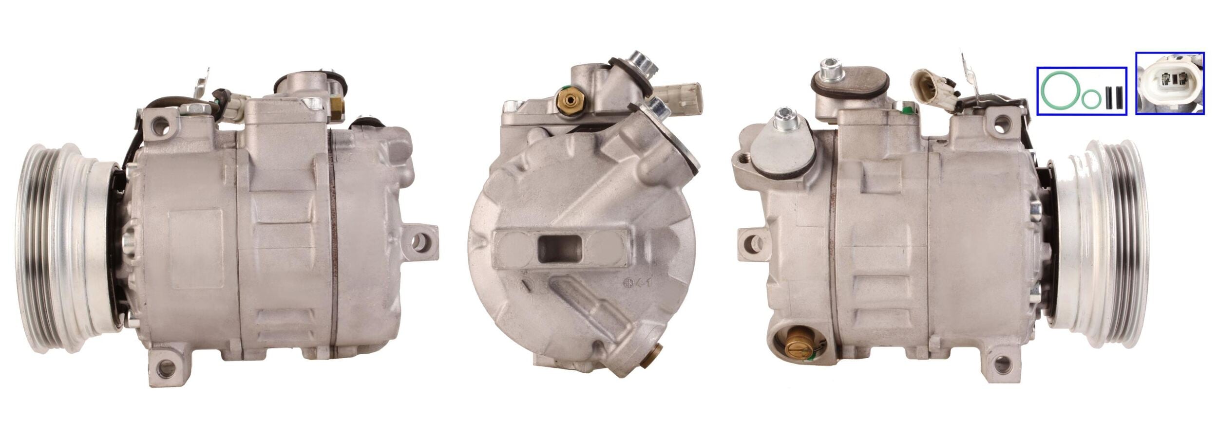 4DI672 Compressore aria condizionata (compressore A/C) Per OPEL Rigenerato