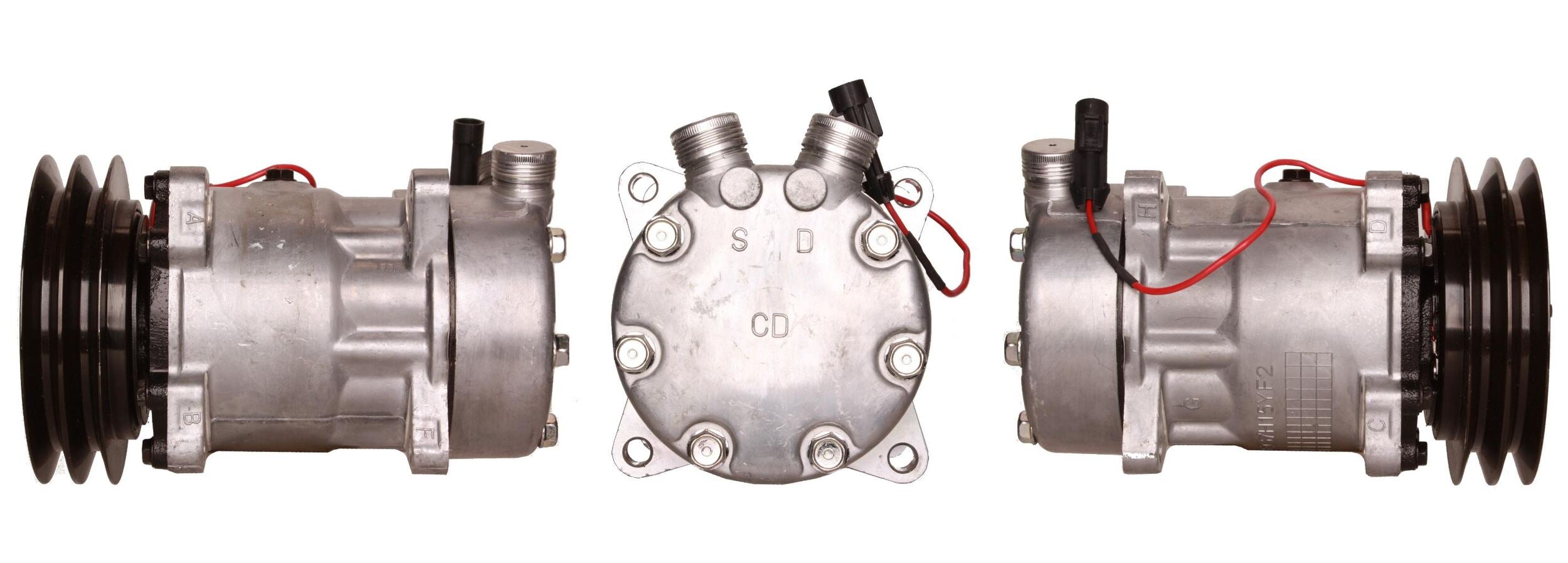 4DI191 Compressore aria condizionata (compressore A/C) Per FIAT-CHRYSLER-ALFA ROMEO- Rigenerato