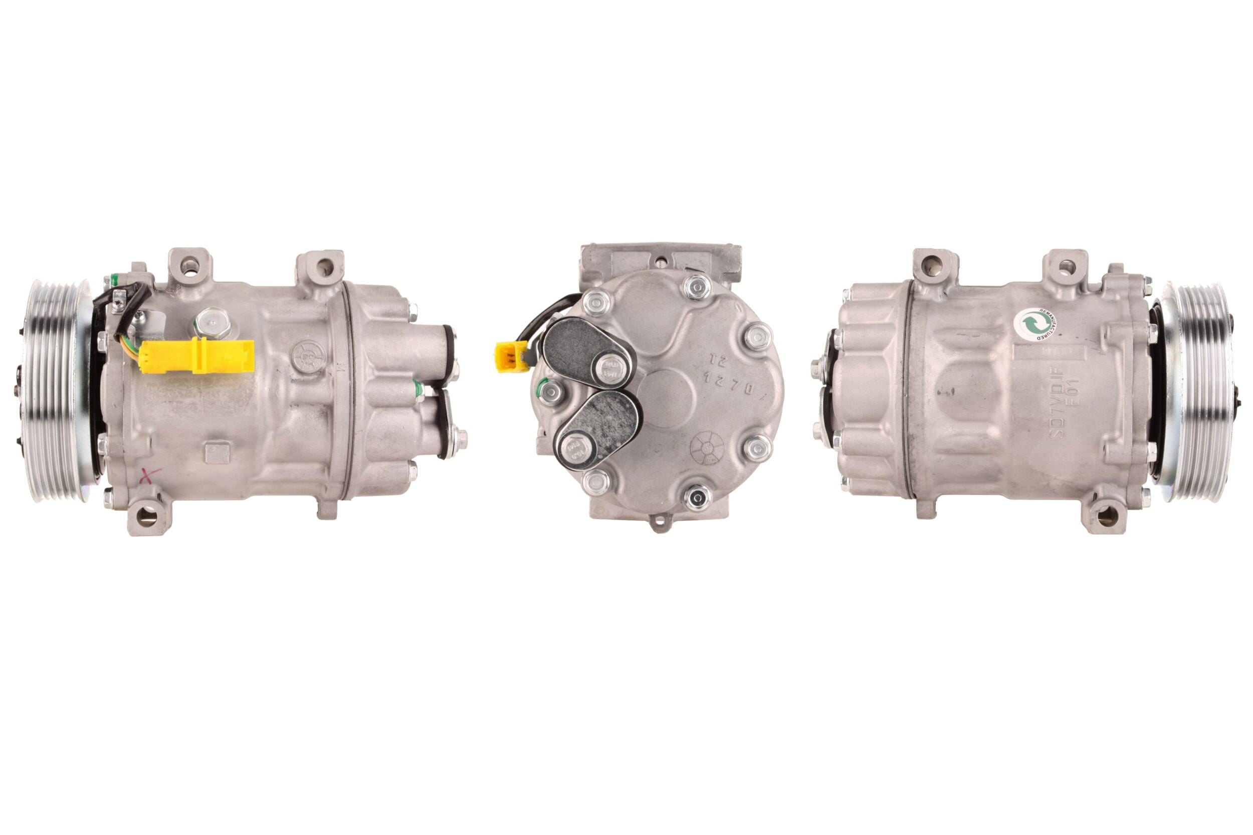 4DI738 Compressore aria condizionata (compressore A/C) Per PEUGEOT CITROEN Rigenerato
