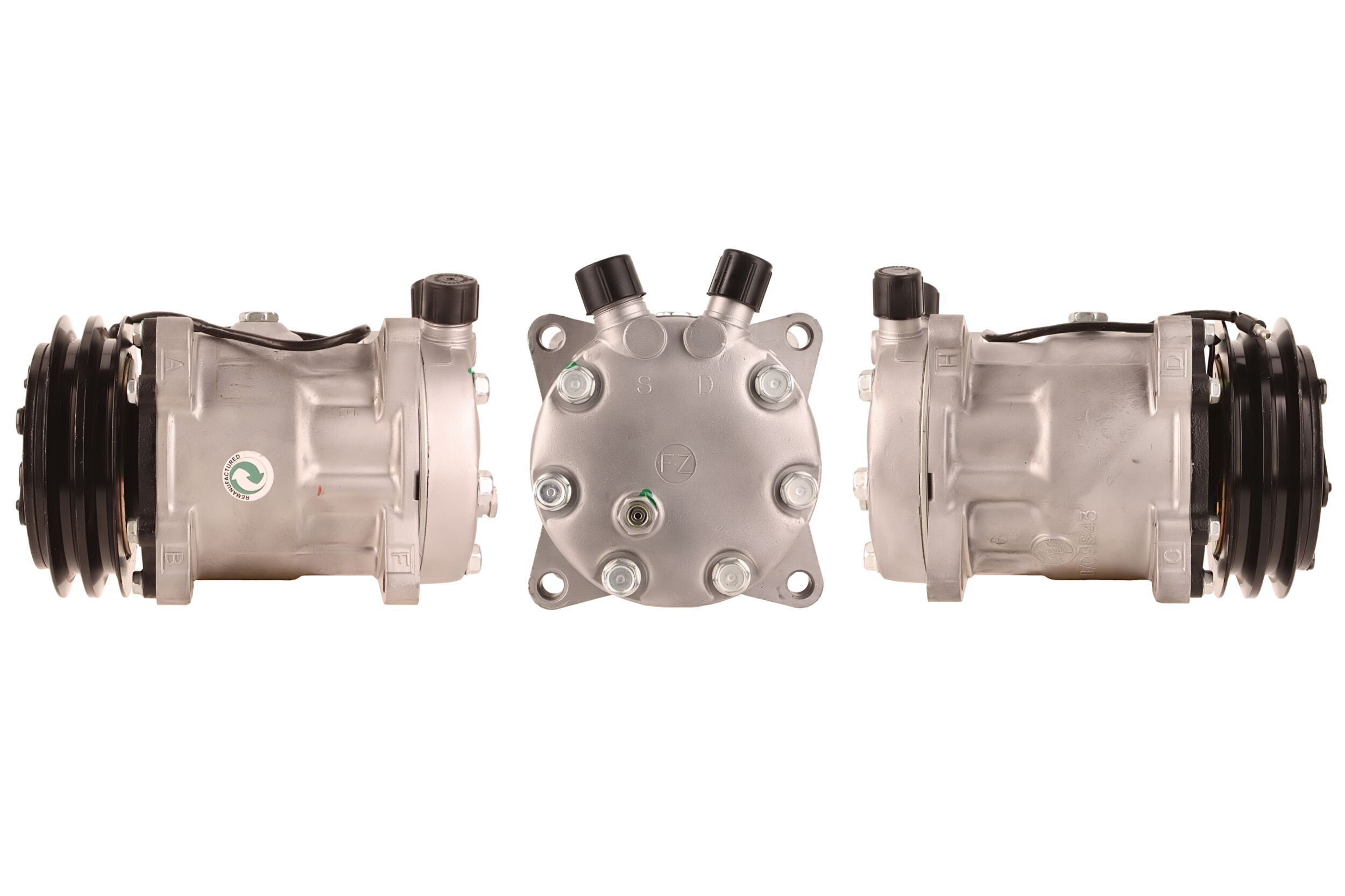 4DI882 Compressore aria condizionata (compressore A/C) Per VALTRA Rigenerato