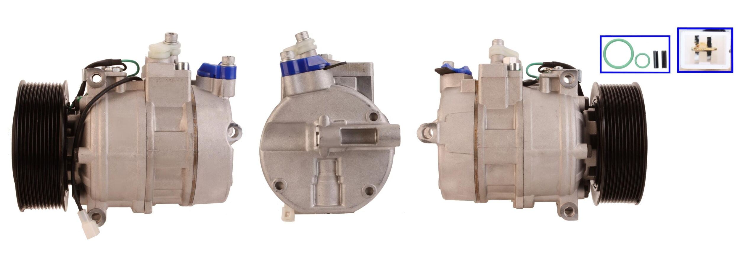 4DI529 Compressore aria condizionata (compressore A/C) Per MERCEDES Rigenerato