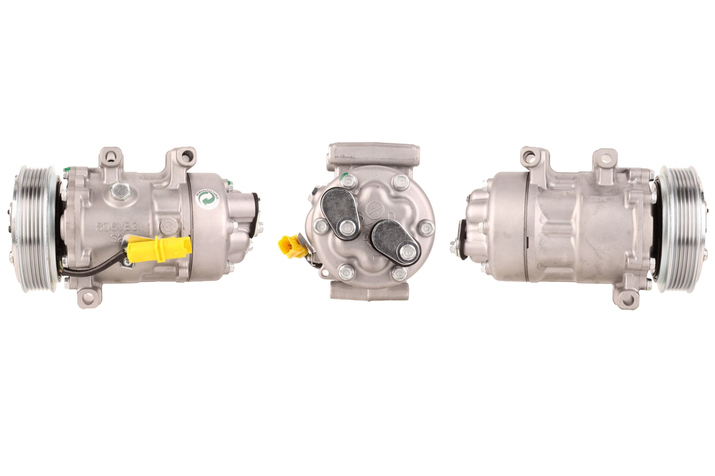 4DI728 Compressore aria condizionata (compressore A/C) Per PEUGEOT CITROEN Rigenerato