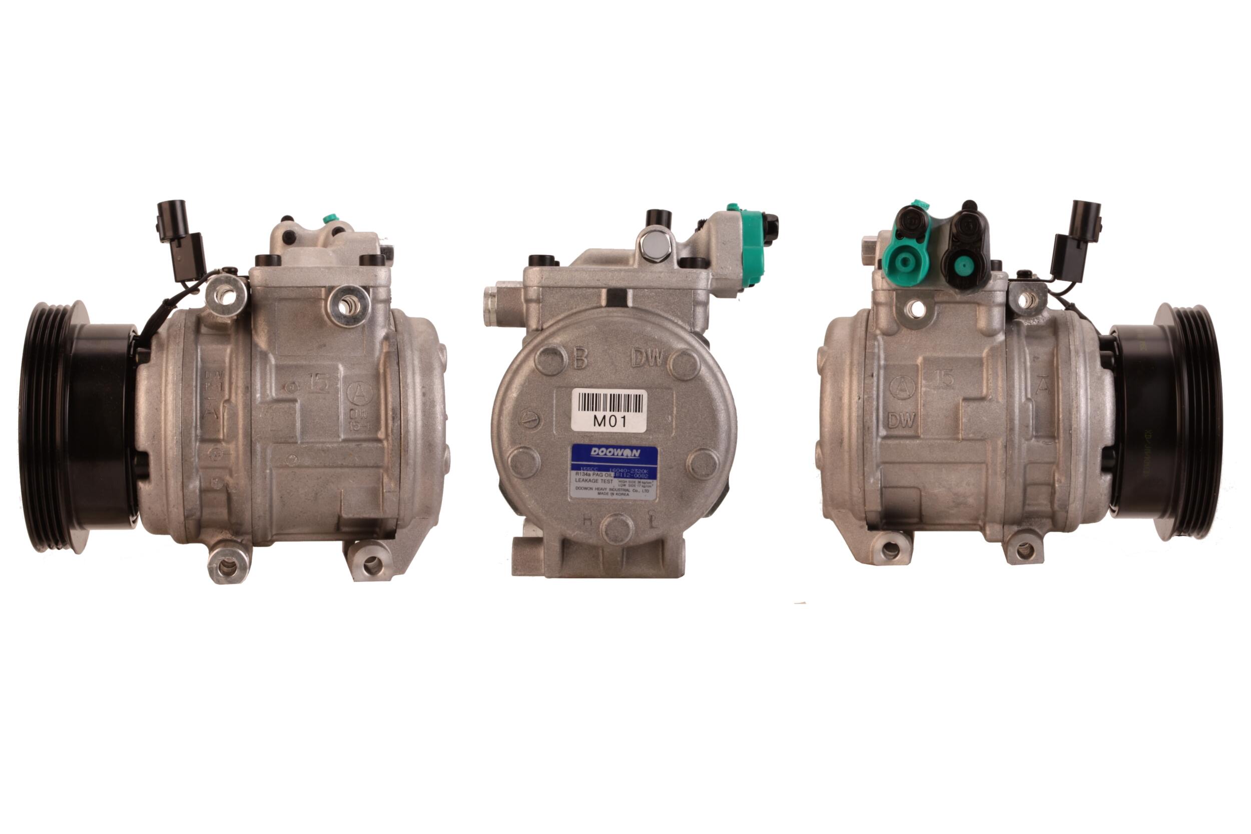 4DI325 Compressore aria condizionata (compressore A/C) Per HYUNDAI KIA Rigenerato