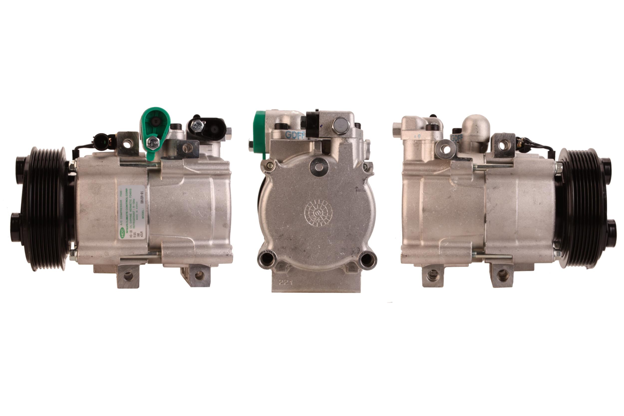 4DI326 Compressore aria condizionata (compressore A/C) Per HYUNDAI KIA Rigenerato