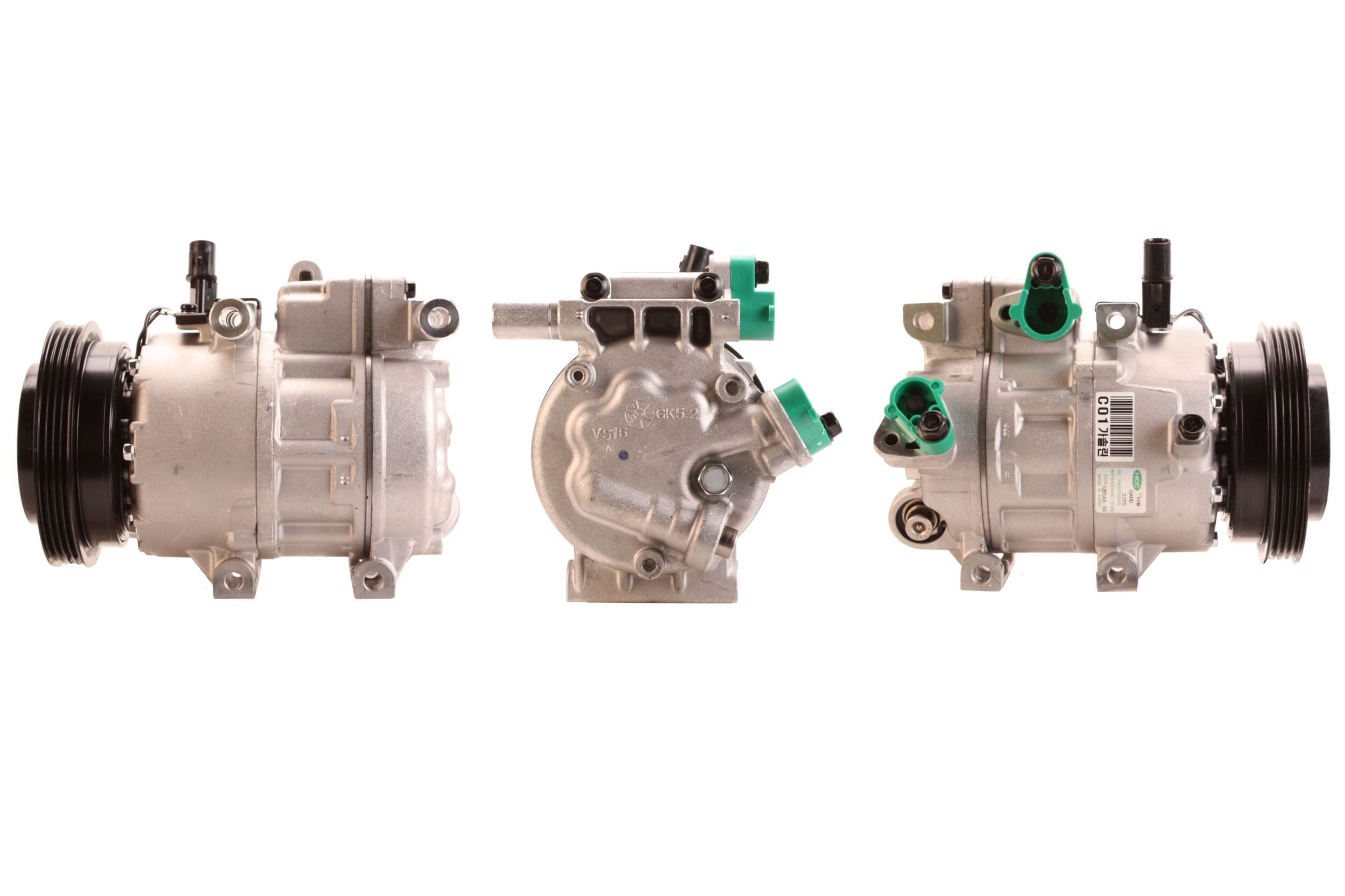 3DI2321 Compressore aria condizionata (compressore A/C) Per HYUNDAI KIA Rigenerato
