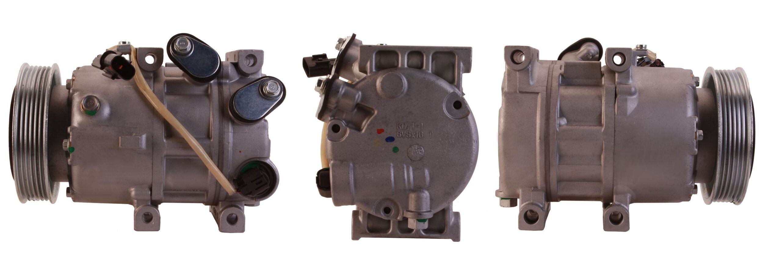 4DI340 Compressore aria condizionata (compressore A/C) Per HYUNDAI KIA Rigenerato