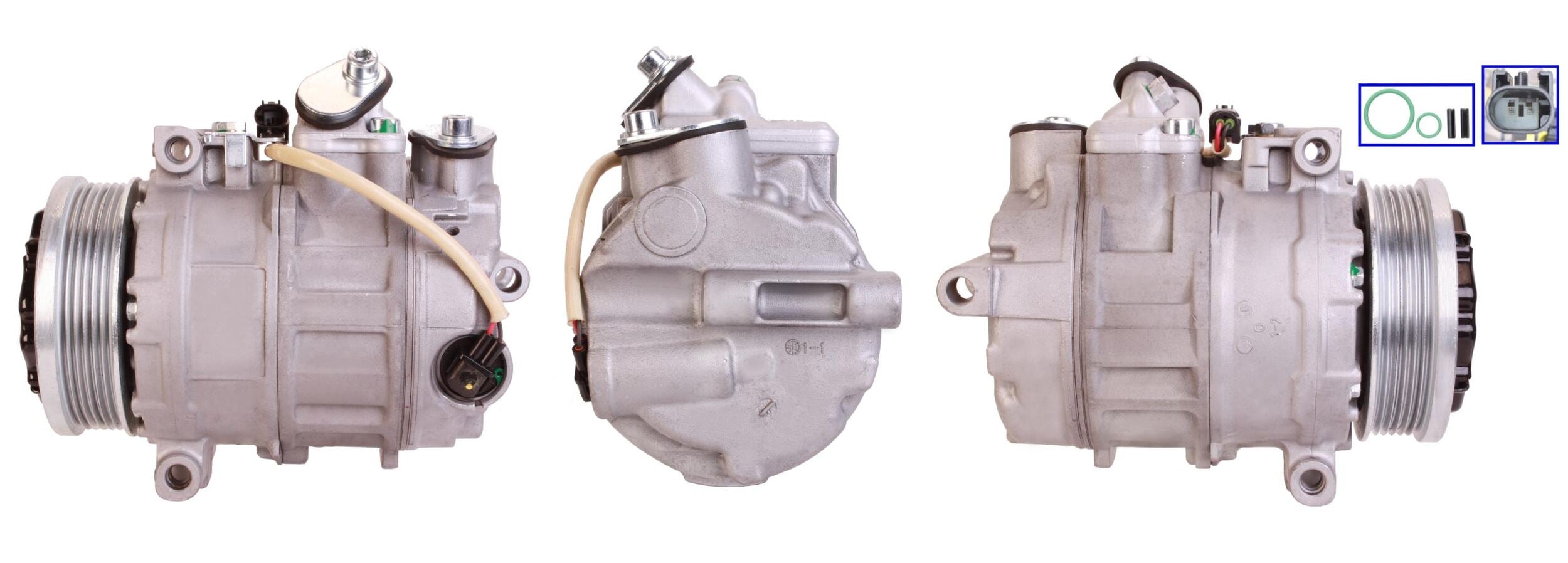 DI907N Compressore aria condizionata (compressore A/C) Per MERCEDES Nuovo