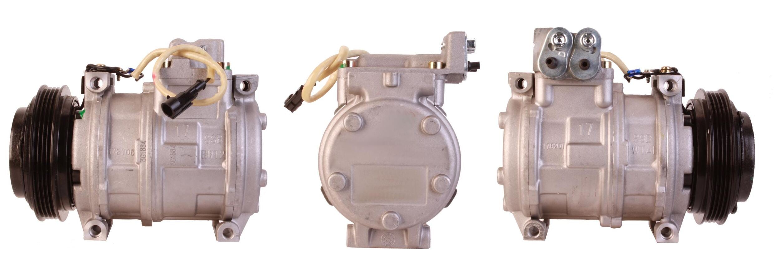 4DI416 Compressore aria condizionata (compressore A/C) Per IVECO Rigenerato