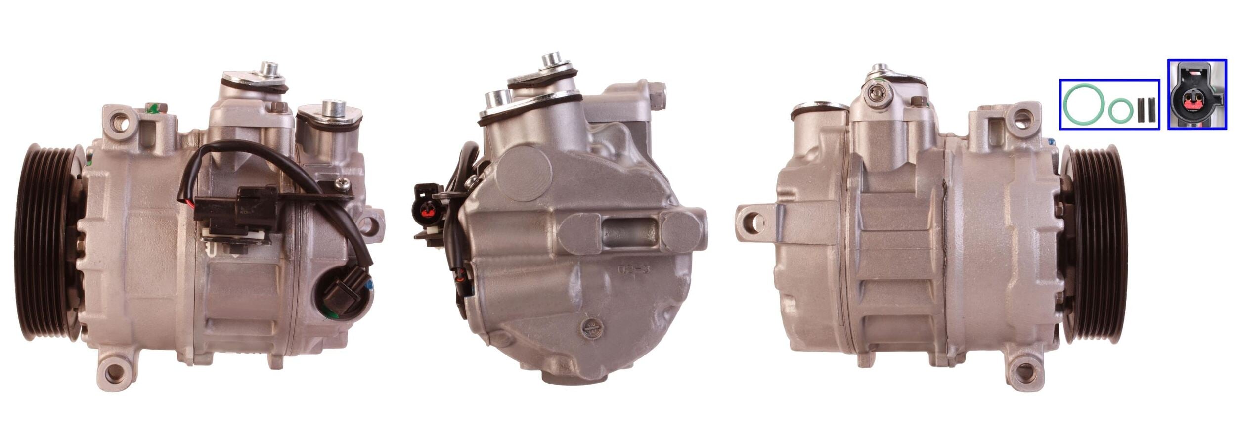 4DI471 Compressore aria condizionata (compressore A/C) Per LAND ROVER Rigenerato