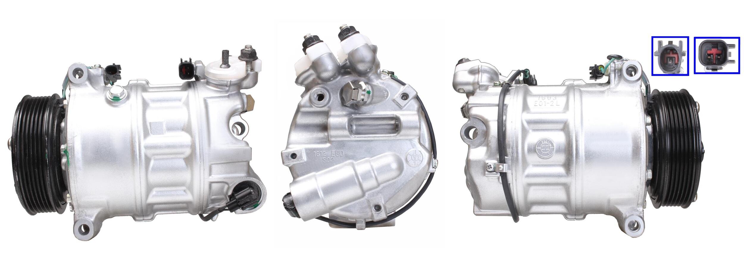 4DI473 Compressore aria condizionata (compressore A/C) Per LAND ROVER Rigenerato