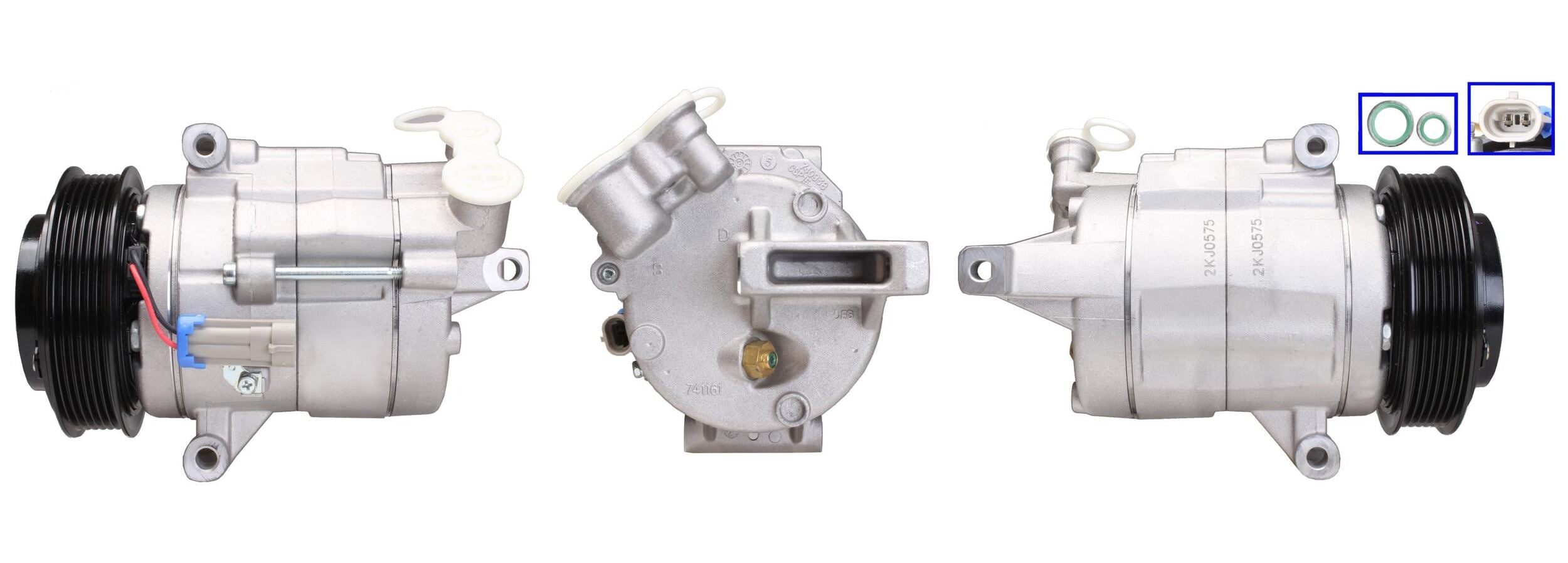 4DI167 ΣΥΜΠΙΕΣΤΗΣ ΚΛΙΜΑΤΙΣΜΟΥ (ΚΟΜΠΡΕΣΕΡ A/C) ΓΙΑ DAEWOO CHEVROLET OPEL ΑΝΑΚΑΤΑΣΚΕΥΑΣΜΕΝΟΣ