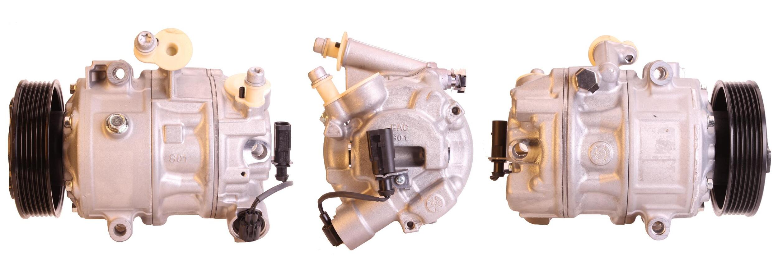 4DI097 Compressore aria condizionata (compressore A/C) Per AUDI VW SEAT SKODA CUPRA VAG Rigenerato