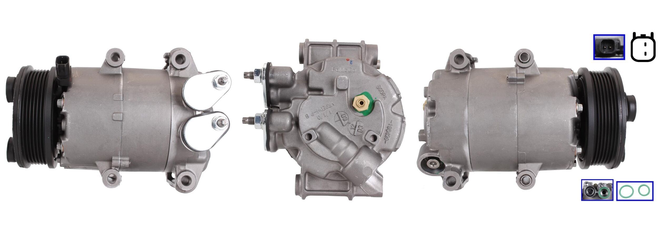 1DI096N Compressore aria condizionata (compressore A/C) Per FORD Nuovo