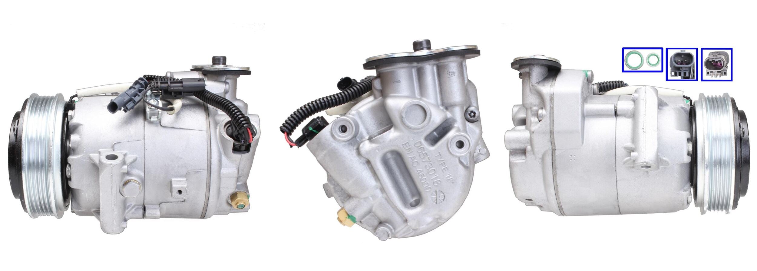 DI3819N Compressore aria condizionata (compressore A/C) Per OPEL ASTRA J Nuovo