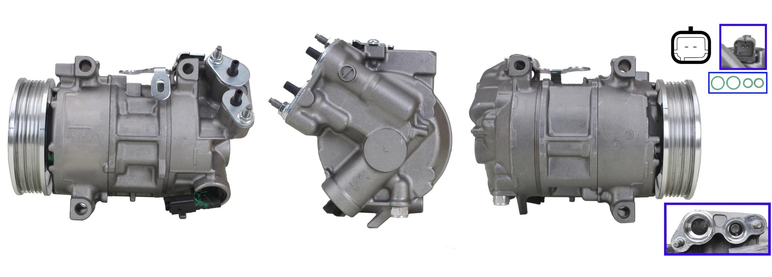 4DI749N ΣΥΜΠΙΕΣΤΗΣ ΚΛΙΜΑΤΙΣΜΟΥ (ΚΟΜΠΡΕΣΕΡ A/C) ΓΙΑ PEUGEOT CITROEN ΚΑΙΝΟΥΡΙΟΣ