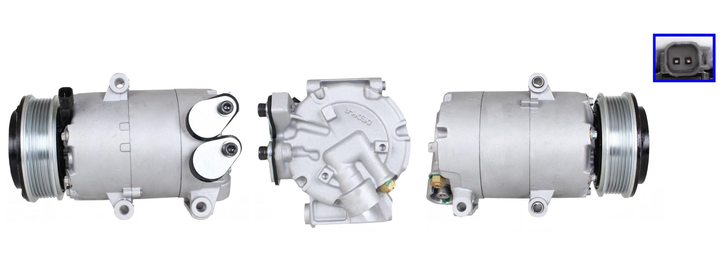 4DI245 ΣΥΜΠΙΕΣΤΗΣ ΚΛΙΜΑΤΙΣΜΟΥ (ΚΟΜΠΡΕΣΕΡ A/C) ΓΙΑ FORD ΑΝΑΚΑΤΑΣΚΕΥΑΣΜΕΝΟΣ