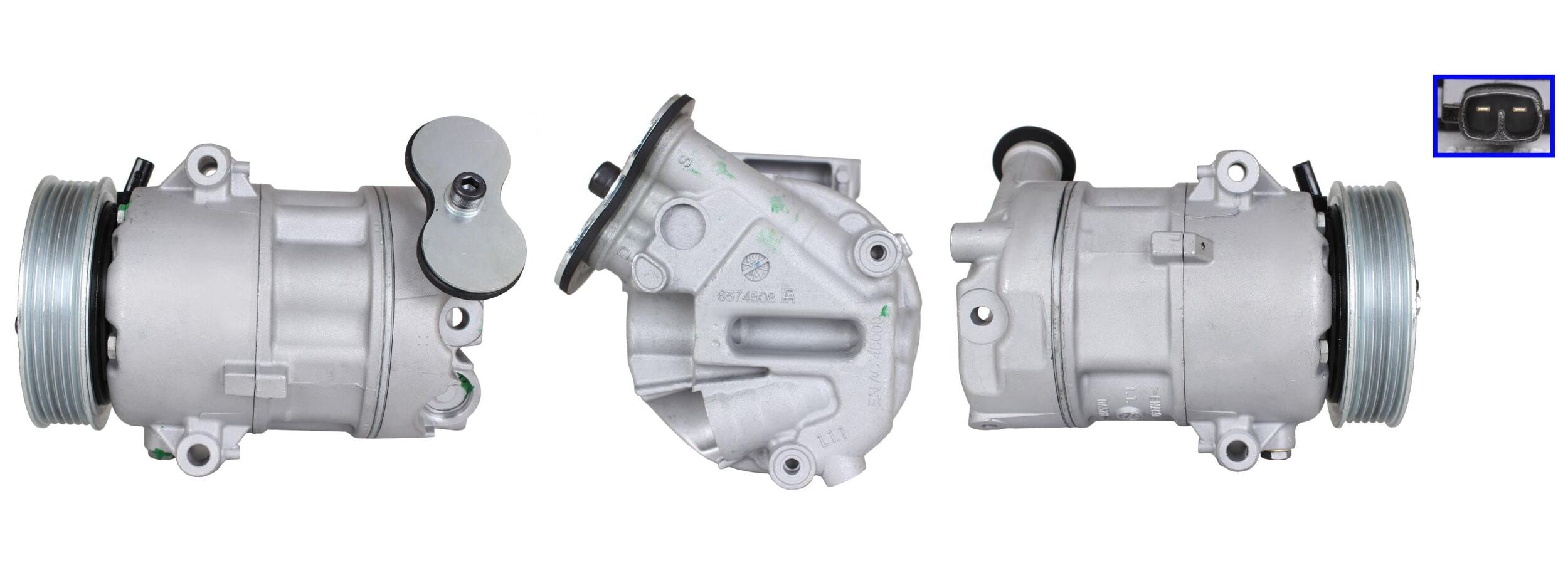 4DI208 Compressore aria condizionata (compressore A/C) Per FIAT-CHRYSLER-ALFA ROMEO- Rigenerato