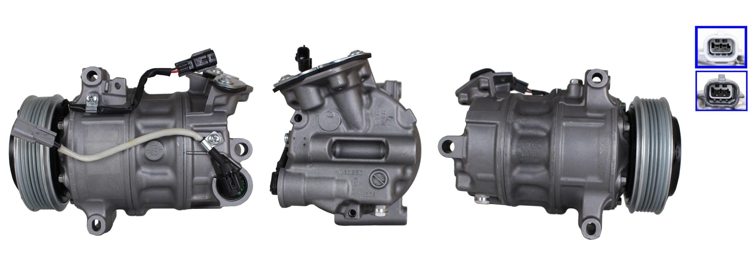 4DI042 Compressore aria condizionata (compressore A/C) Per RENAULT Rigenerato