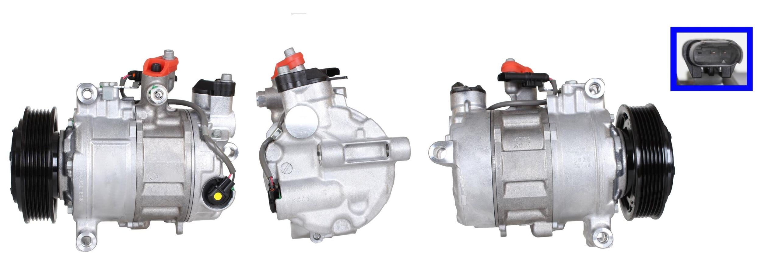 4DI142 Compressore aria condizionata (compressore A/C) Per BMW Rigenerato