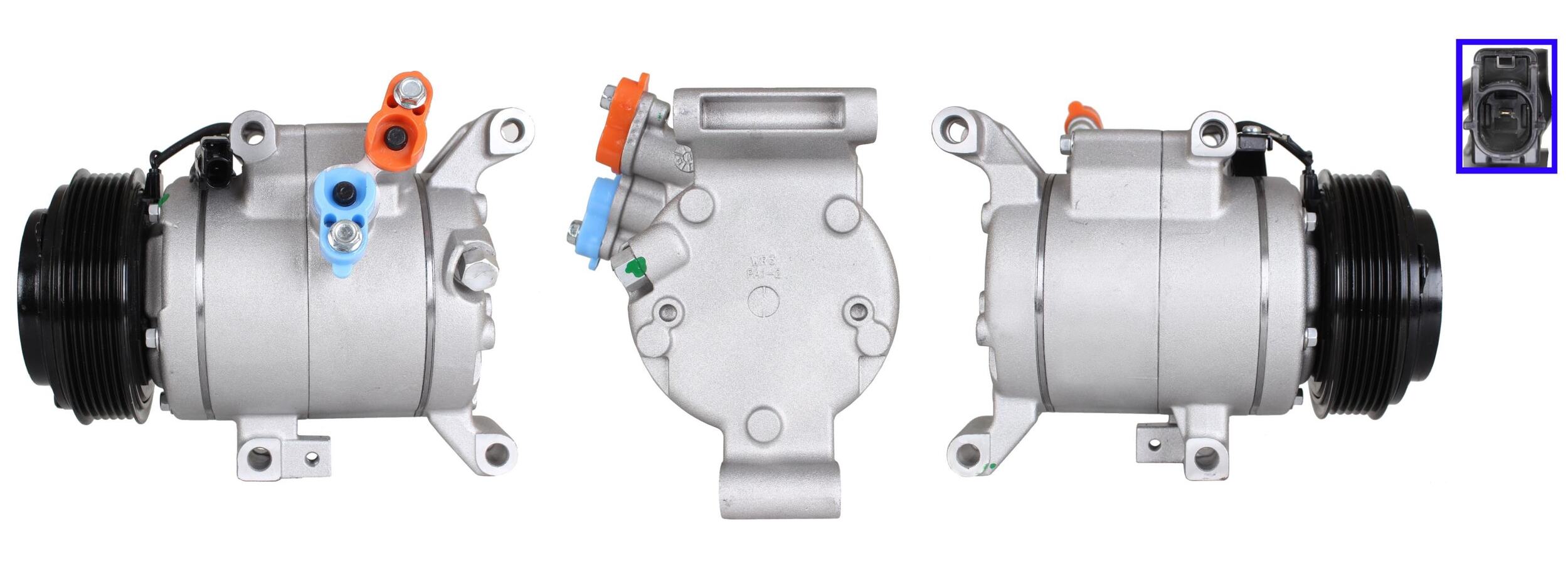 4DI516 Compressore aria condizionata (compressore A/C) Per MAZDA Rigenerato
