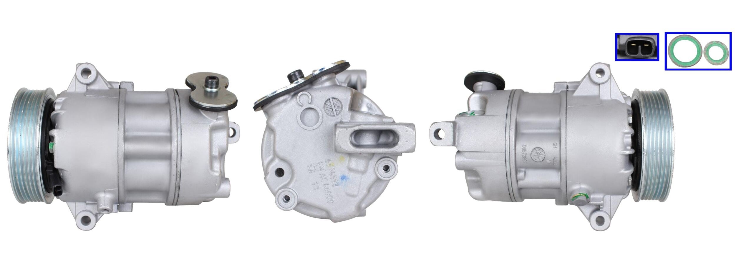 4DI210N ΣΥΜΠΙΕΣΤΗΣ ΚΛΙΜΑΤΙΣΜΟΥ (ΚΟΜΠΡΕΣΕΡ A/C) ΓΙΑ FIAT-CHRYSLER-ALFA ROMEO- ΚΑΙΝΟΥΡΙΟΣ