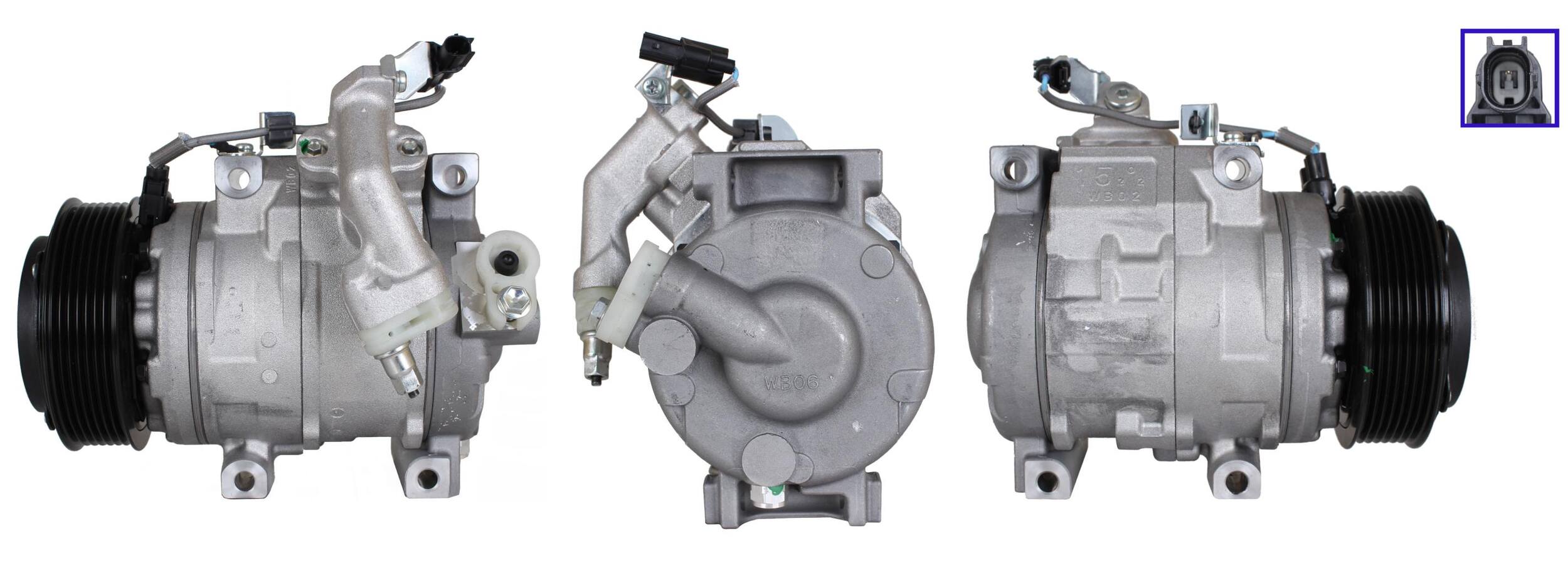 4DI290 Compressore aria condizionata (compressore A/C) Per HONDA Rigenerato