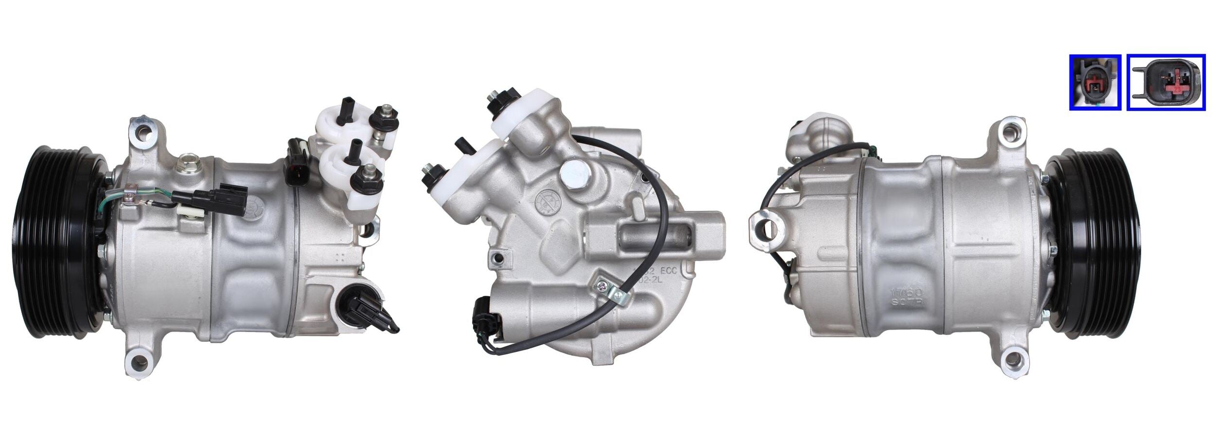 4DI909 Compressore aria condizionata (compressore A/C) Per VOLVO Rigenerato