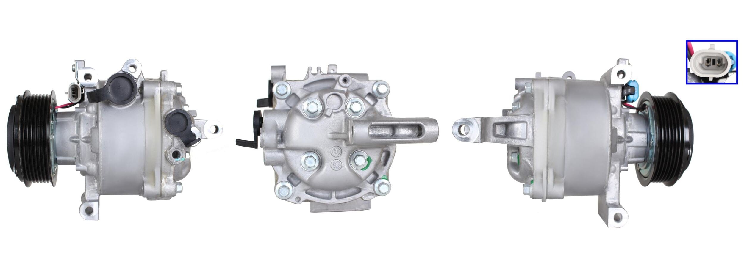 1DI105 Compressore aria condizionata (compressore A/C) Per OPEL 1234YF Rigenerato