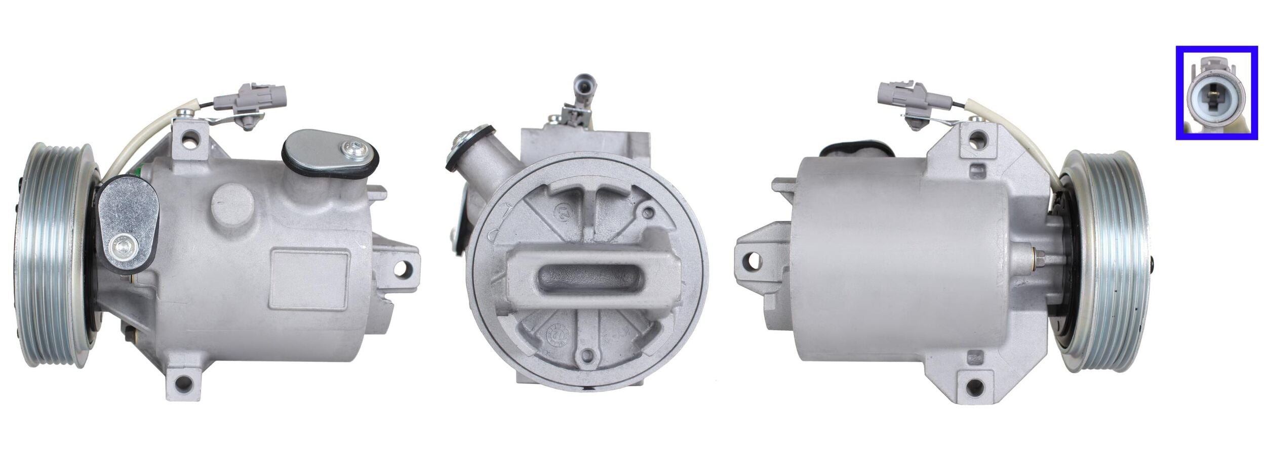 4DI579 Compressore aria condizionata (compressore A/C) Per MITSUBISHI Rigenerato