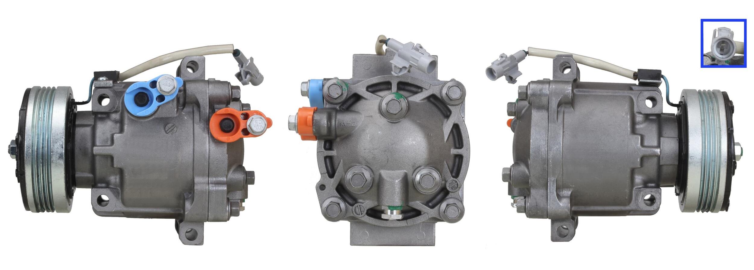 4DI656 Compressore aria condizionata (compressore A/C) Per NISSAN/SUZUKI Rigenerato