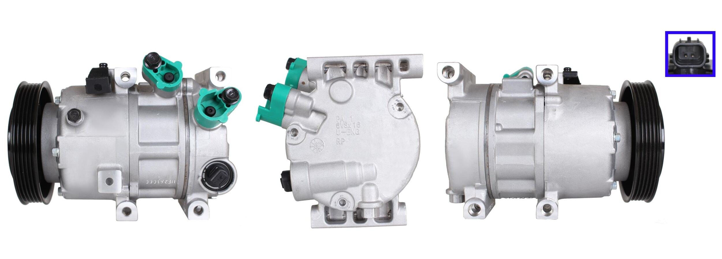 4DI375N Compressore aria condizionata (compressore A/C) Per HYUNDAI KIA Nuovo