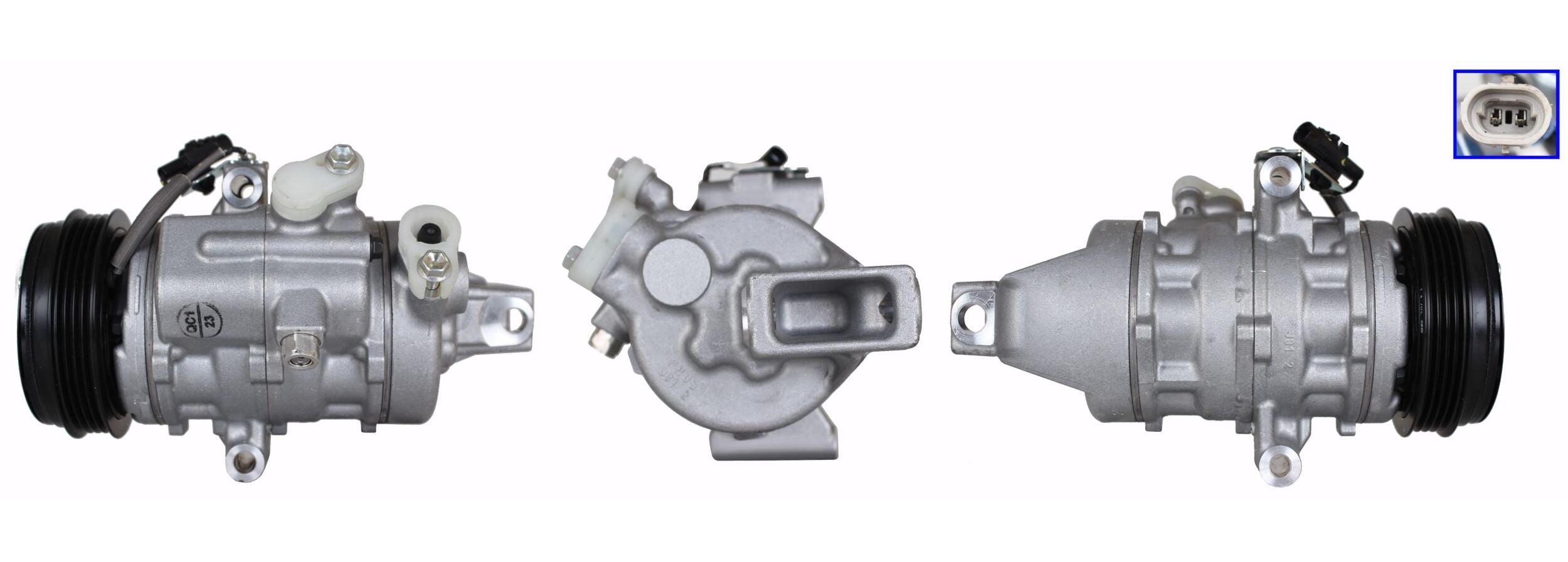 4DI649 ΣΥΜΠΙΕΣΤΗΣ ΚΛΙΜΑΤΙΣΜΟΥ (ΚΟΜΠΡΕΣΕΡ A/C) ΓΙΑ NISSAN/SUZUKI ΑΝΑΚΑΤΑΣΚΕΥΑΣΜΕΝΟΣ