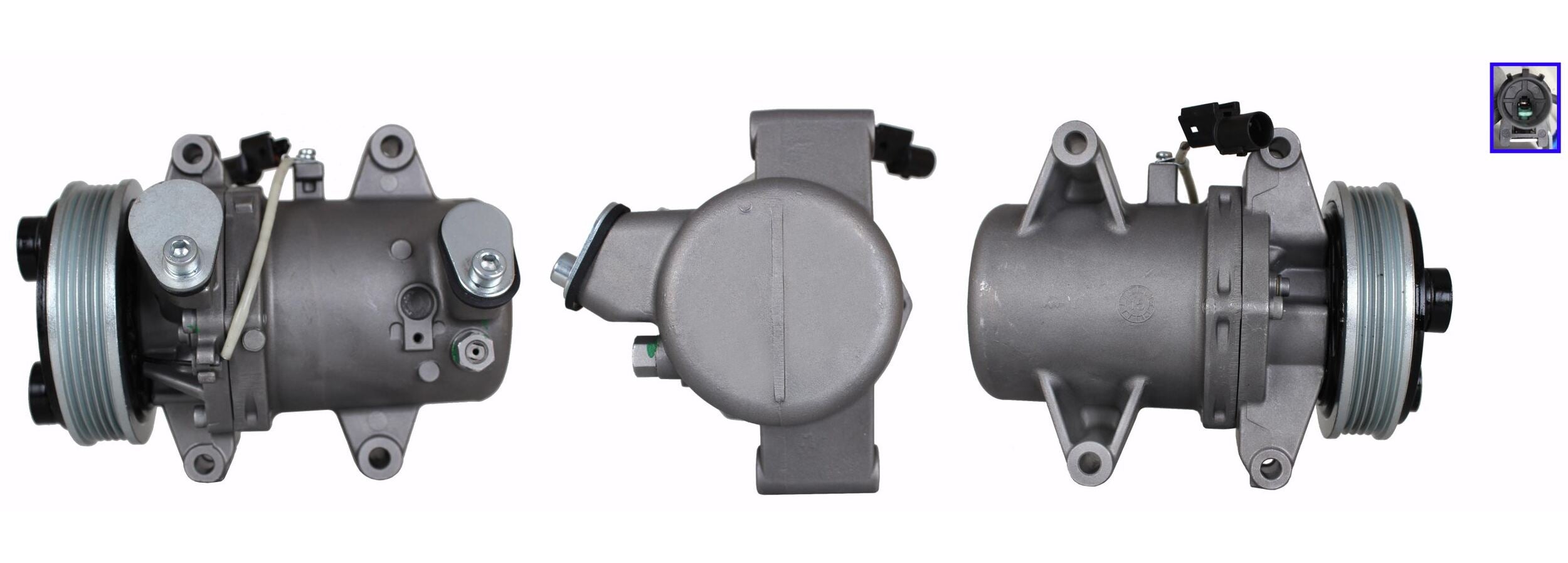 4DI582 Compressore aria condizionata (compressore A/C) Per MITSUBISHI Rigenerato