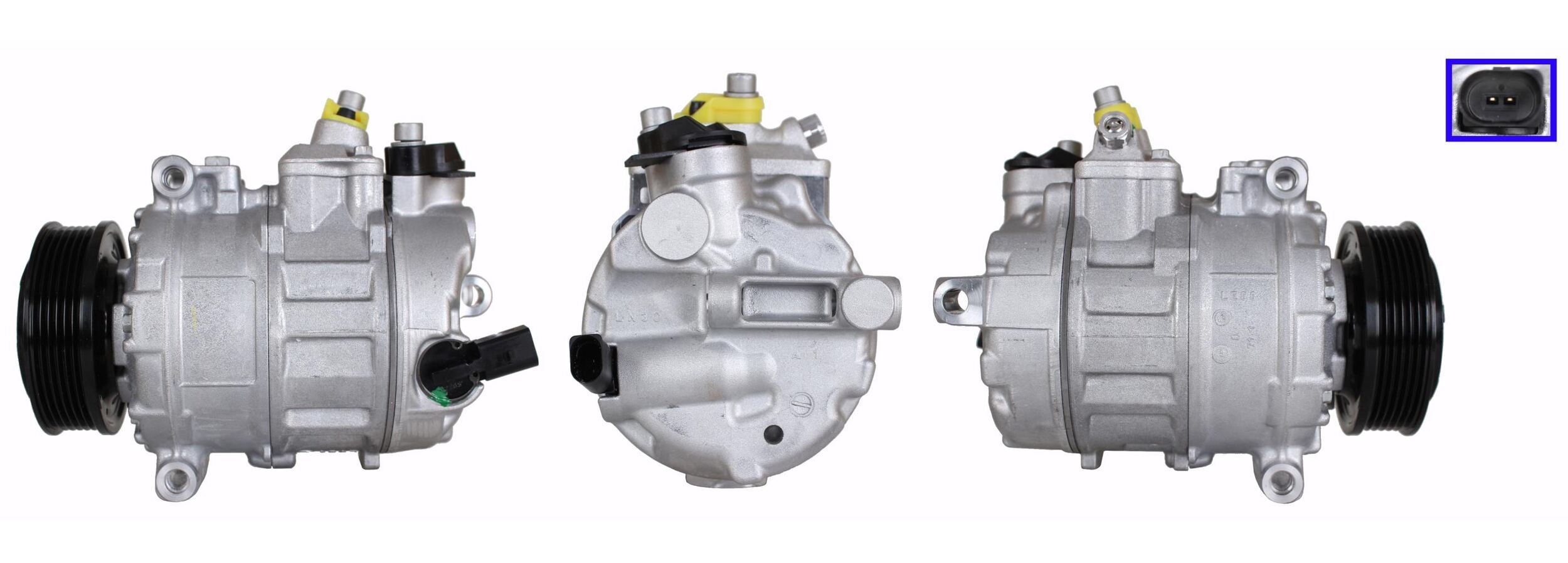 4DI115 Compressore aria condizionata (compressore A/C) Per AUDI VW SEAT SKODA CUPRA VAG Rigenerato
