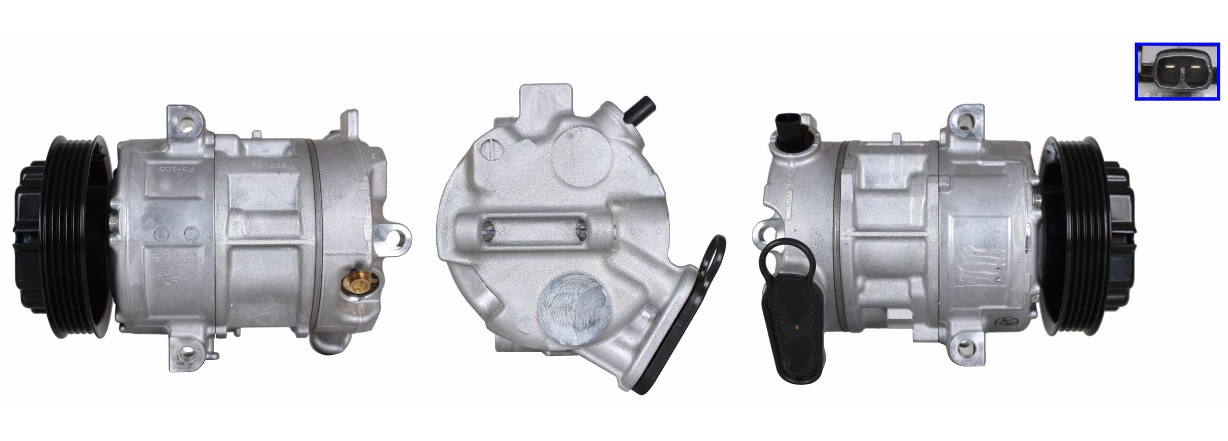4DI711 Compressore aria condizionata (compressore A/C) Per OPEL Rigenerato