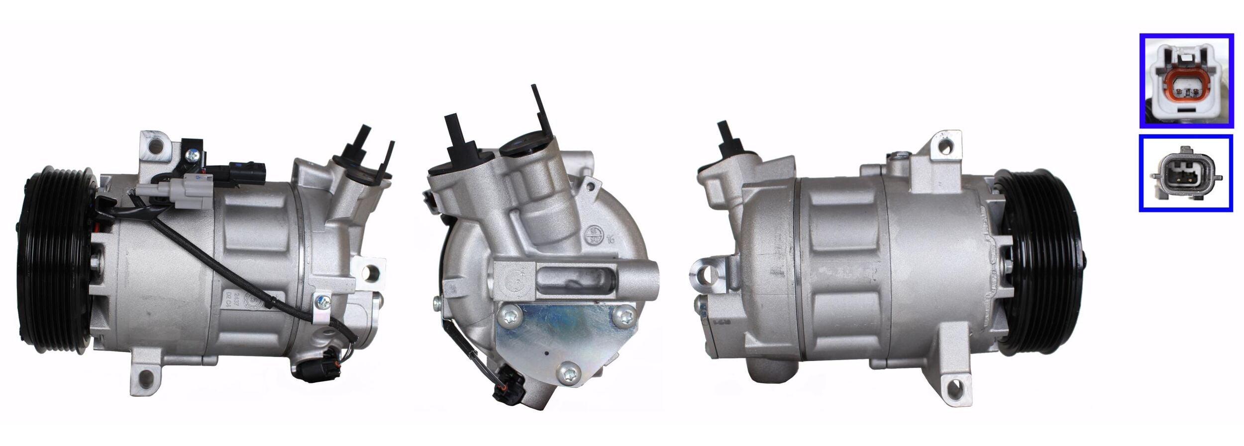 4DI048 Compressore aria condizionata (compressore A/C) Per RENAULT Rigenerato